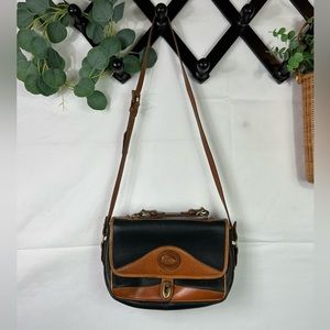 🔥 Dooney & Bourke Black and Brown Crossbody Bag